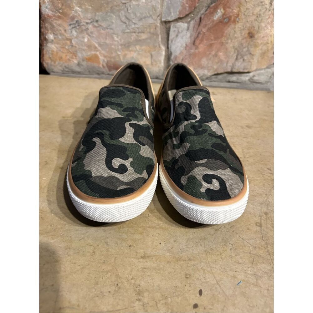 Margaritaville Camo Leather Slip On Casual Shoes Women’s Size 10 - Picture 3 of 12